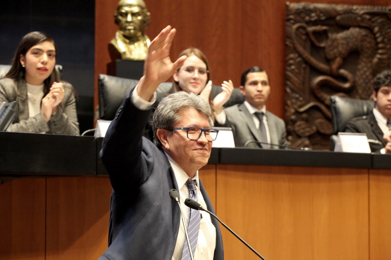 Versi N Estenogr Fica Del Mensaje Del Senador Ricardo Monreal Vila