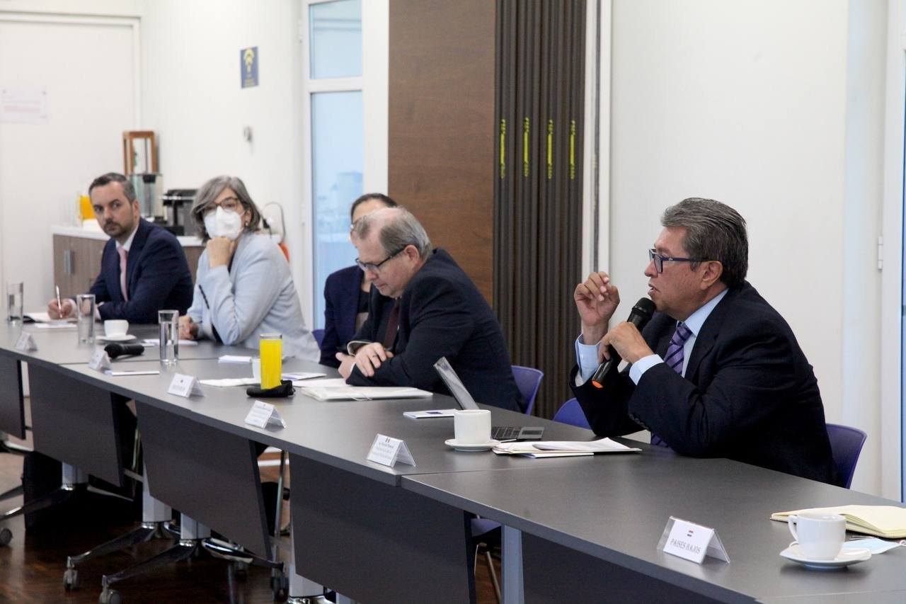 Lee más sobre el artículo Versión estenográfica del mensaje del senador Ricardo Monreal Ávila, coordinador del Grupo Parlamentario de Morena en el Senado de la República, en el encuentro que sostuvo con embajadoras, embajadores y representantes de la Unión Europea
