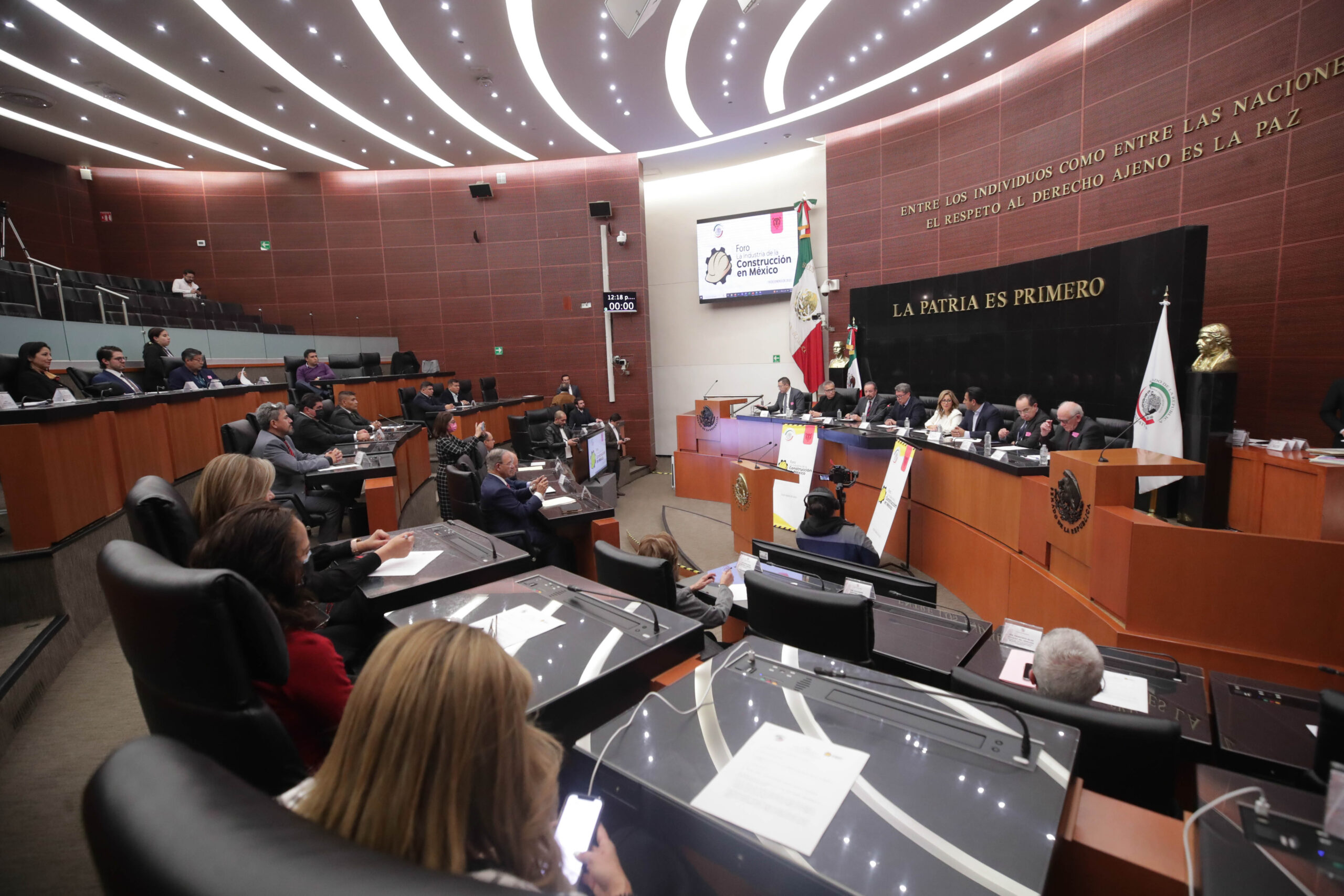 Lee más sobre el artículo Versión del mensaje del senador Ricardo Monreal Ávila, presidente de la Junta de Coordinación Política del Senado de la República, en la inauguración del Foro “La Industria de la Construcción en México”