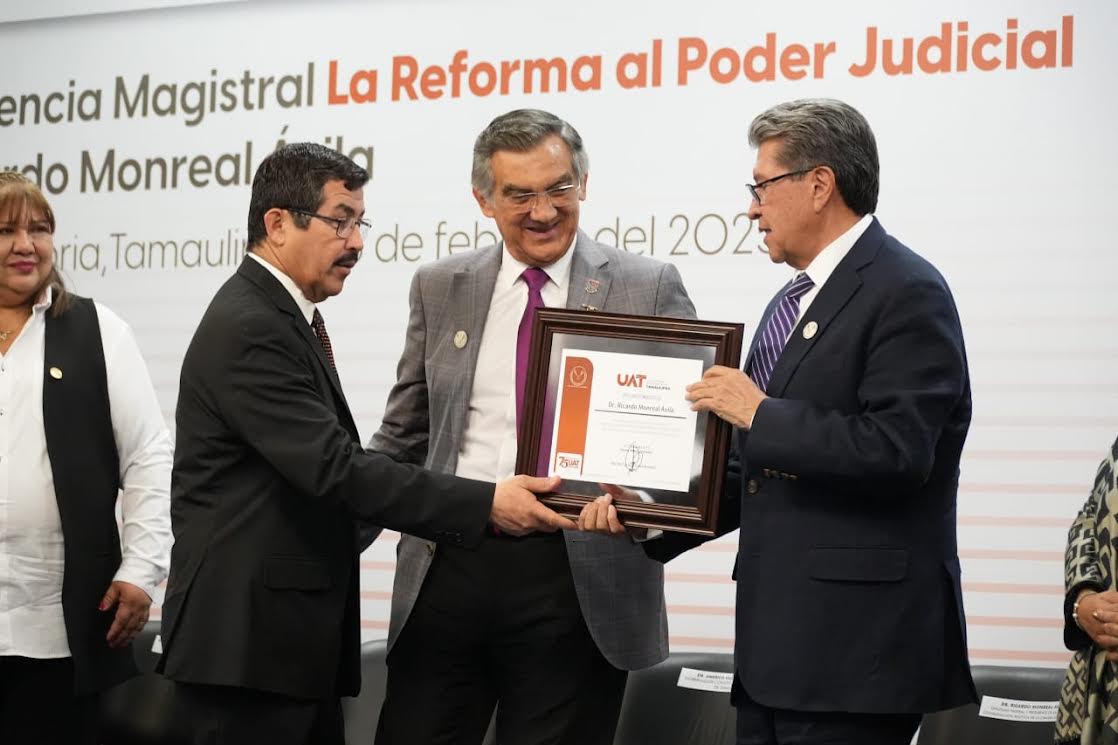 Lee más sobre el artículo Ricardo Monreal expone en la Universidad Autónoma de Tamaulipas conferencia sobre la reforma al Poder Judicial